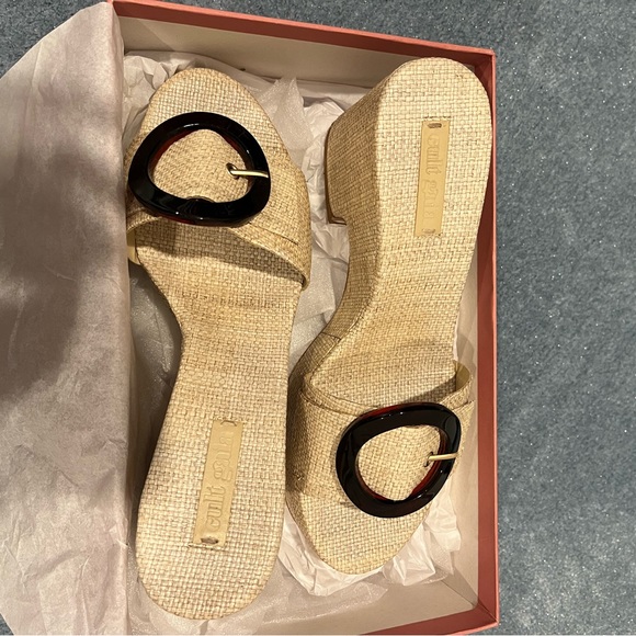 CULT GAIA Cleia Platform Wedge Mules - Picture 10 of 12